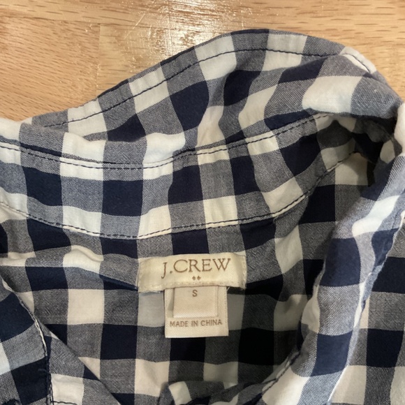 Three J Crew Factory Button Down Shirts Size Small see flaws in description - Picture 14 of 15